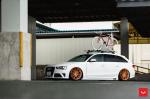 Audi A4 Avant 2.0T Quattro on Vossen Wheels (VFS4) 2018 года (JP)